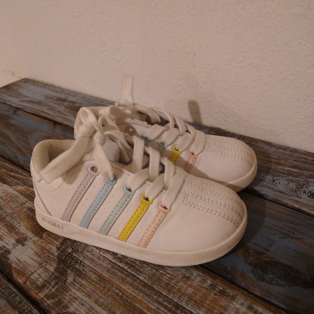 Kids K-Swiss Pastel Tennis Shoes